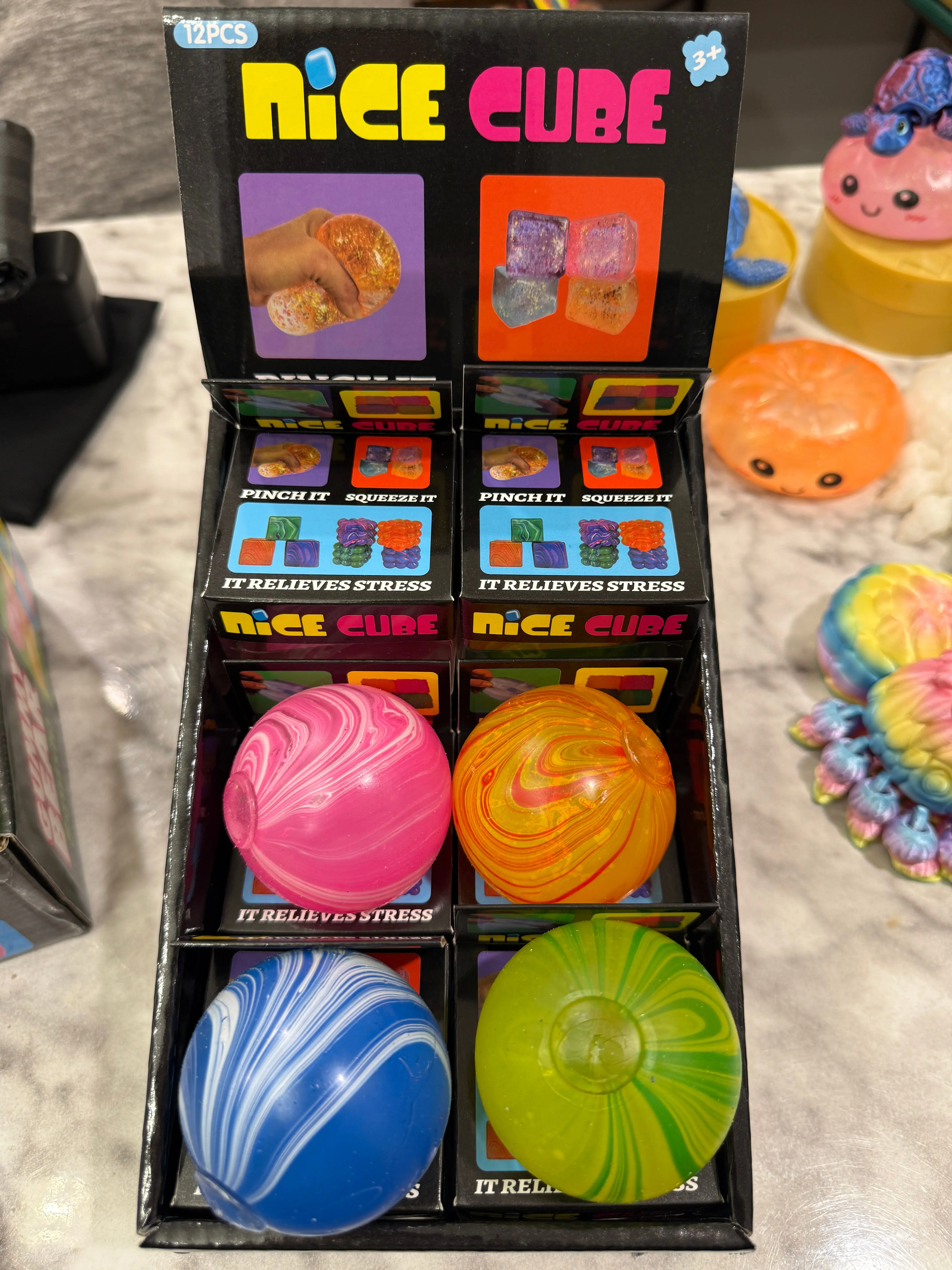 Squishy cubes