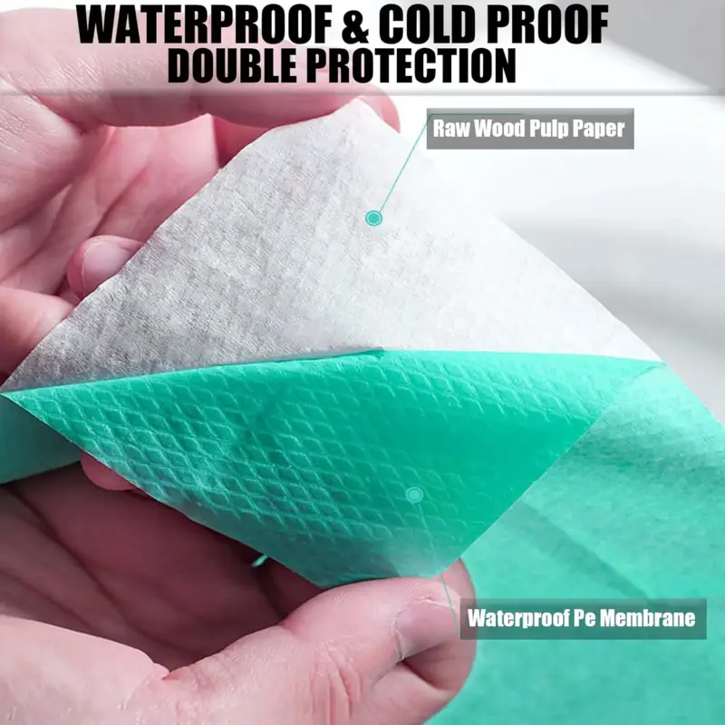 Disposable Toilet Seat Covers - Travel Size Individually Wrapped Seat Protectors for Public Restrooms.