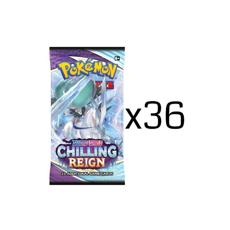 Pokémon TCG: Chilling Reign 36 Loose Packs (Booster Box)
