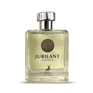 Maison Alhambra Jubilant Essence Eau de Parfum 100ml (3.4oz) | Long Lasting Unisex Fragrance | Oriental Woody Arabic Perfume for Men & Women
