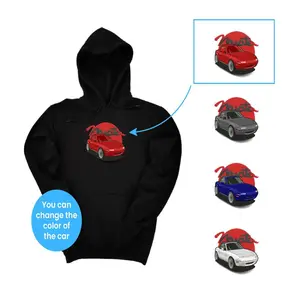 Miata Custom Color Embroidered Unisex Automotive Hoodie/Crewneck Sweater