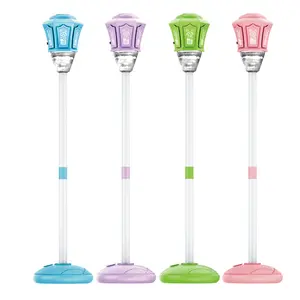 Automatic bubble machine with lights and music - electric bubble blower for outdoor camping and parties - outdoor bubble toy for creating a fun atmosphere