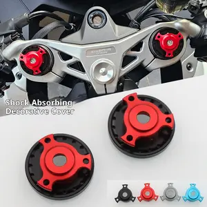 CFMOTO 675SR-R / 675NK Aluminum Alloy Front Fork Cap Covers Shock Absorbing Decorative Conversion Parts for Motorcycle