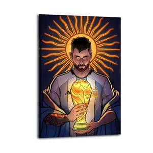 Le0 Final Show Canvas Painting Oil Painting Wall Art Canvas Poster Decorative Painting Corridor Decoration Home