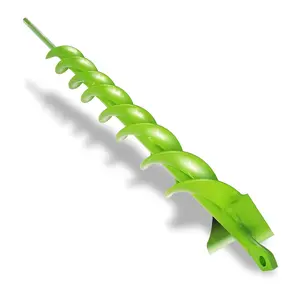 1.6" x 23" Auger Drill Bit for Planting Garden Auger Spiral Drill Bit Bulb Planter for Planting( Green)
