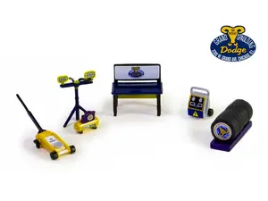 Mr. Norm's Auto Body Shop - (Shop Tool Accessories Series 6) Diecast 1:64 Scale Models - Greenlight 16200B