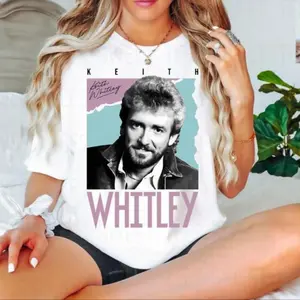 Vintage Keith Whitley Shirt, Music Legend Tee, Classic Country Shirt, Keith Whitley Tribute, T-Shirt GILDAN, Gift Fan, Gift Idea, For Man, For Woman