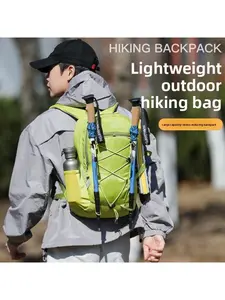 Lightweight Outdoor Hiking Backpack, Unisex Mountaineering Bag, Portable Multi-Function Sports Backpack
