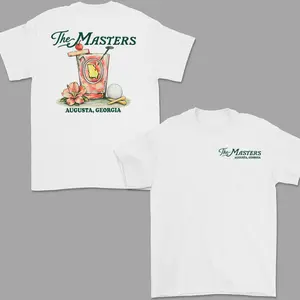 The Masters Augusta Georgia Golf Cocktail Shirt For Men For Women, Augusta Souvenir Tee, Azalea Drink Graphic, Tournament Keepsake Gift, Trendy Unisex Shirt|Golf lover shirt|men's t shirts|men gifts|golfer gifts for men