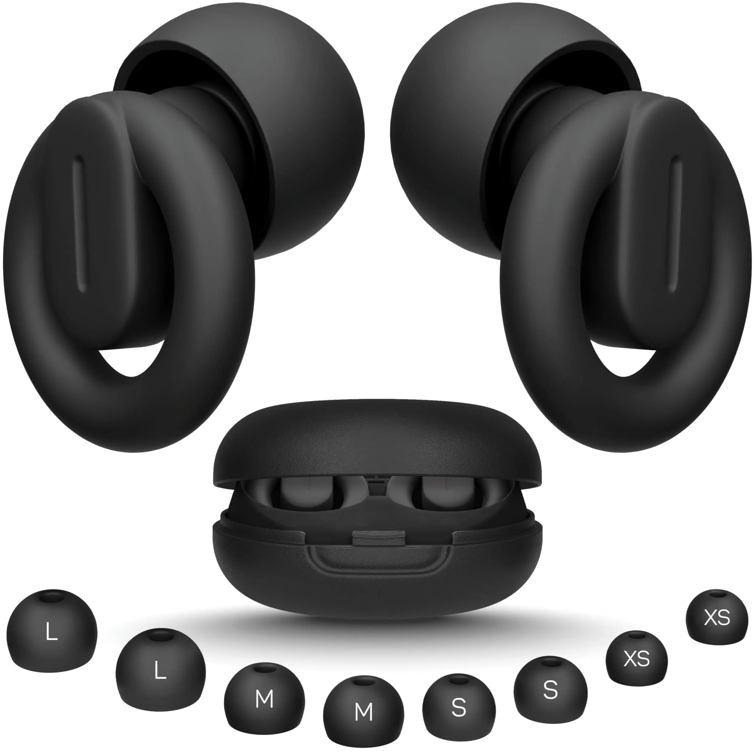 Ear Plugs for Sleeping Noise Cancelling – 33dB Noise Reduction Earplugs for Sleep, Work & Travel, Ultra Soft & Comfortable Silicone Reusable Earplugs for Snoring