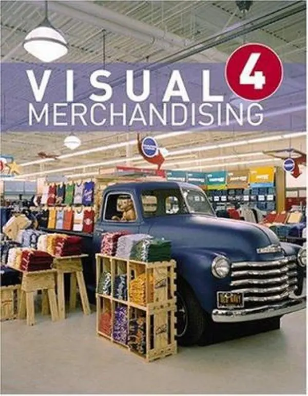 Used Hardcover Book - Visual Merchandising 4 by St Publications (English) - Includes Display Ideas, Projects Featured, Retail Design, Store Windows Content