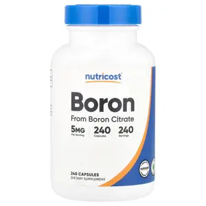 Nutricost Boron, 5 mg , 240 Capsules