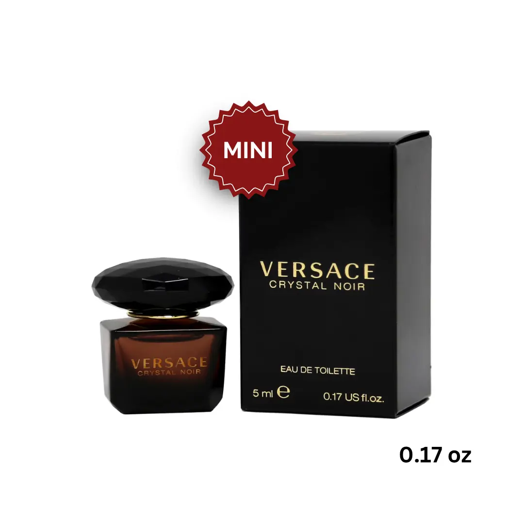 Versace Crystal Noir for Women Eau de Toilette Splash (5ml Mini)