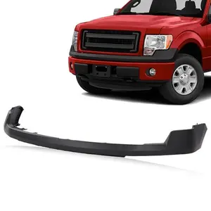Fit For 2009-2014 Ford F-150 XL Pickup Front Upper Bumper Cover Black FO1000643