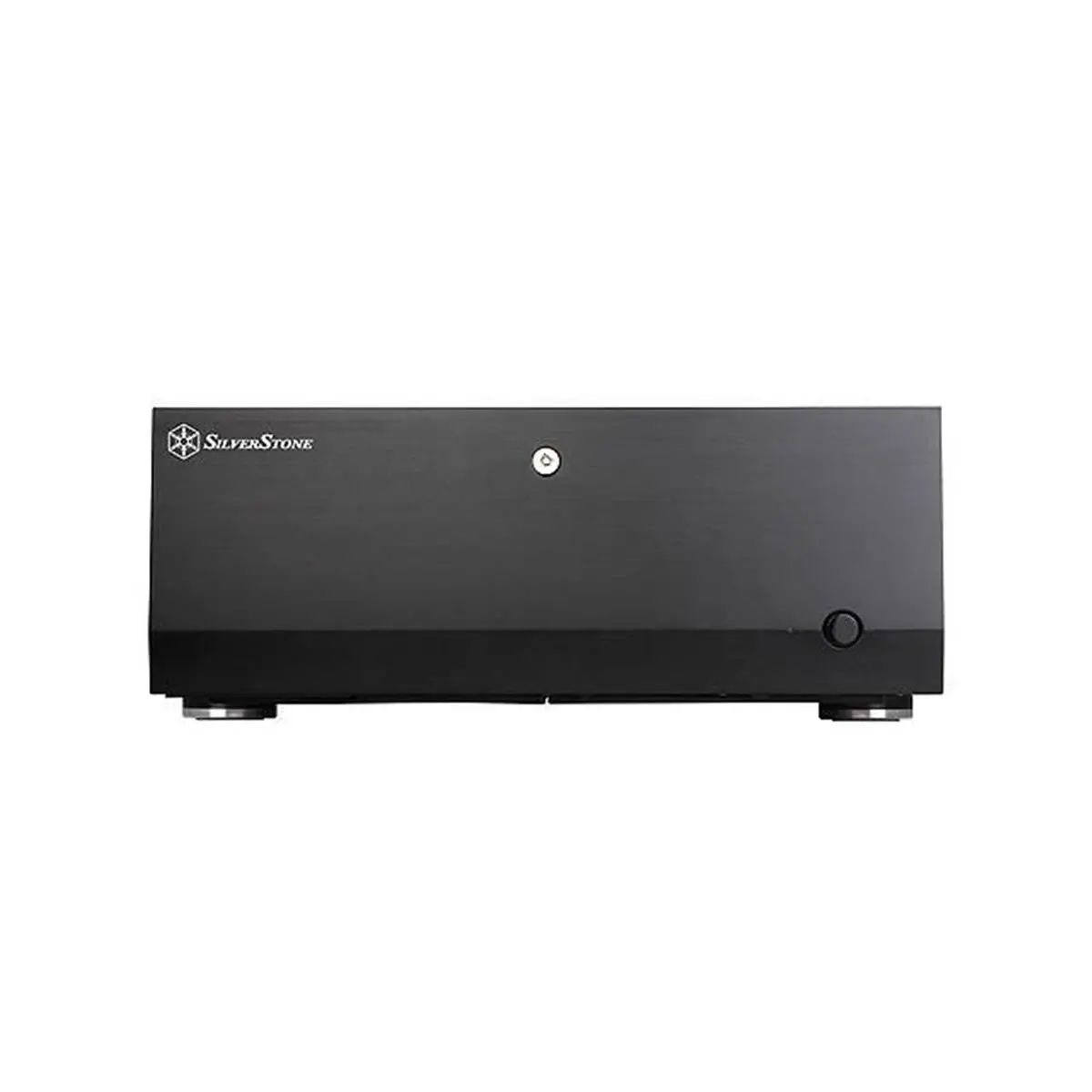 212 MAIN SilverStone Grandia Series ATX HTPC Case - Black, No Power Supply, Fan Cooling, Extended ATX Compatible, Quiet Operation