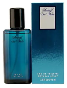 Cool Water For Men By Davidoff- Edt Spray** 2.5 Oz