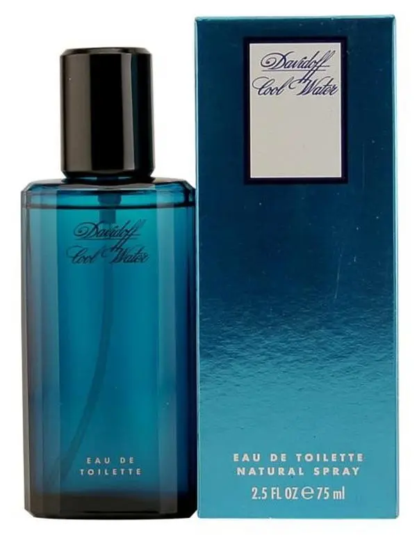 Cool Water For Men By Davidoff- Edt Spray** 2.5 Oz