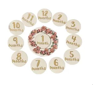Custom-made first year monthly milestones