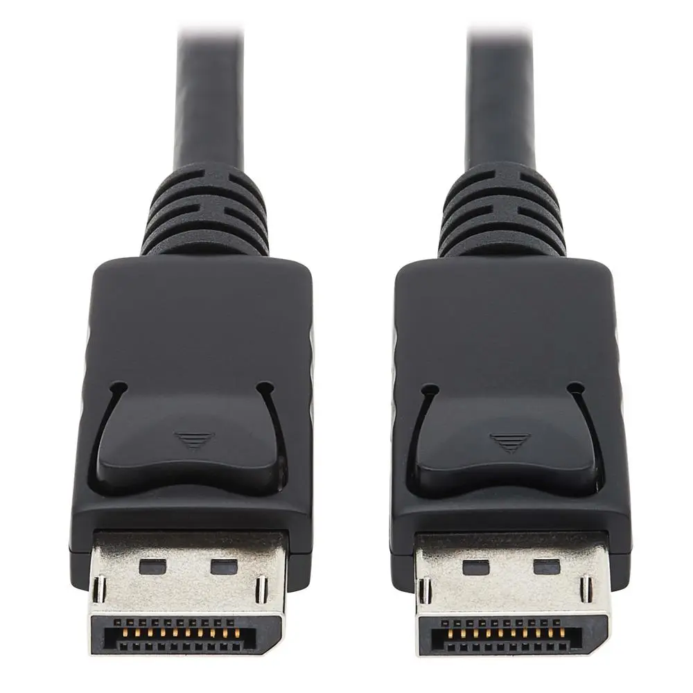 Tripp Lite series DisplayPort Cable with Latching Connectors, 4K 60 Hz (M/M), Black, 6 ft. (1.83 m)