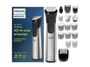 Philips Norelco Multigroom Series 7000 , Mens Grooming Kit with Trimmer for Beard, Head, Hair, Body, and Face - NO BLADE OIL NEEDED, MG7910/49 Philips Norelco Multigroom Series 7000 , Mens Grooming Kit with Trimmer for Beard, Head, Hair, Body, and Face - NO BLADE OIL NEEDED, MG7910/49