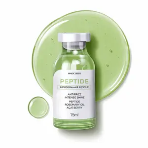 Magic Sleek Peptide Infusion-Hair Rescue Hydrolyzed Keratin Emergency Hair Repair Treatment with Antifrizz & Moisture Balance for Stronger Hair