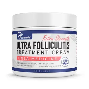 Folliculitis Cream: Advanced Relief with Sulfur, Curcumin, Neem & Aloe Vera