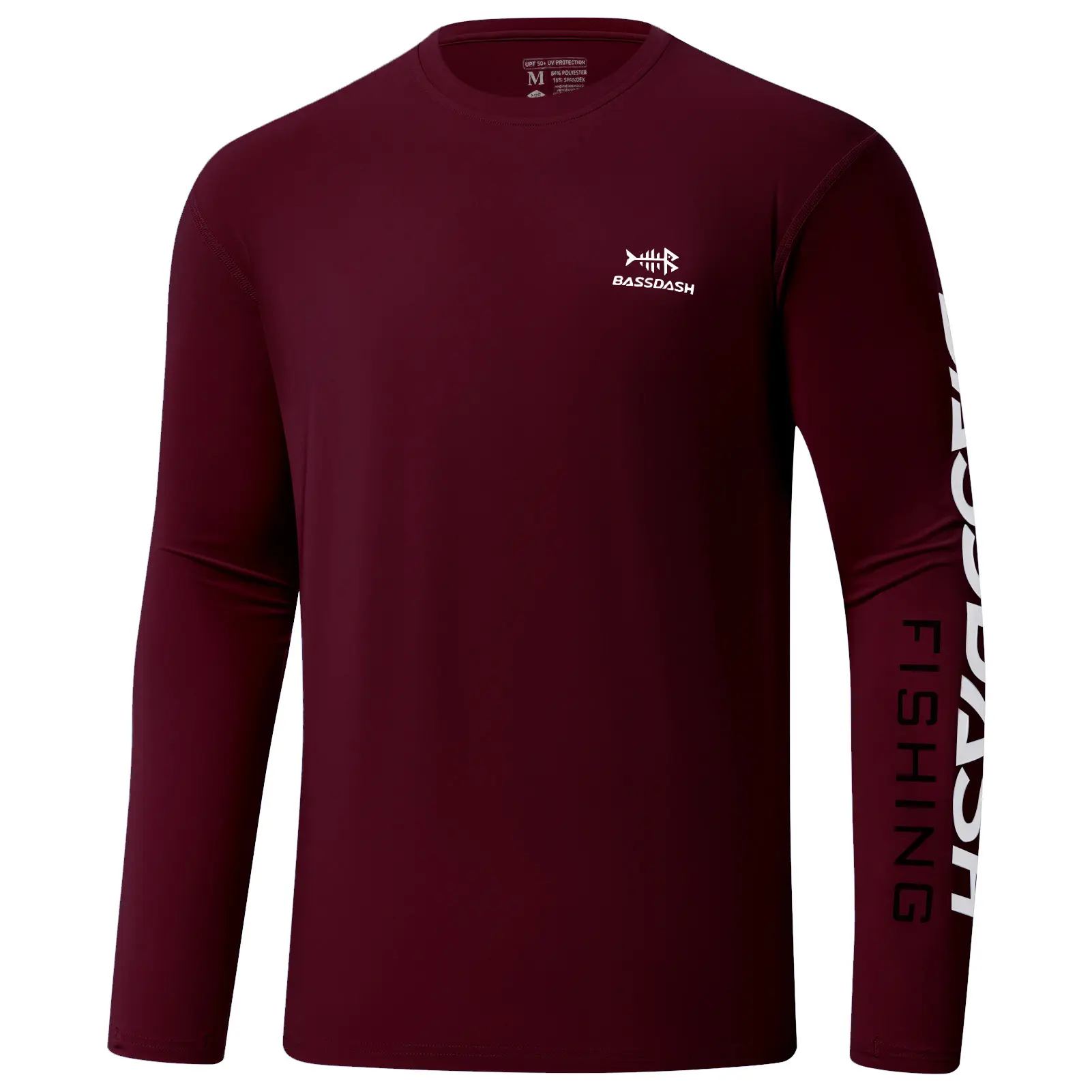 Burgundy/White Logo