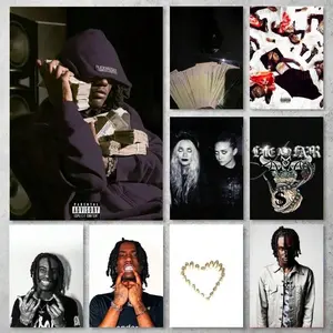 1pc OsamaSon Still Slime Poster Canvas Painting Modern Home Living Room Bedroom Bathroom Wall Decoration Wall Art Gift