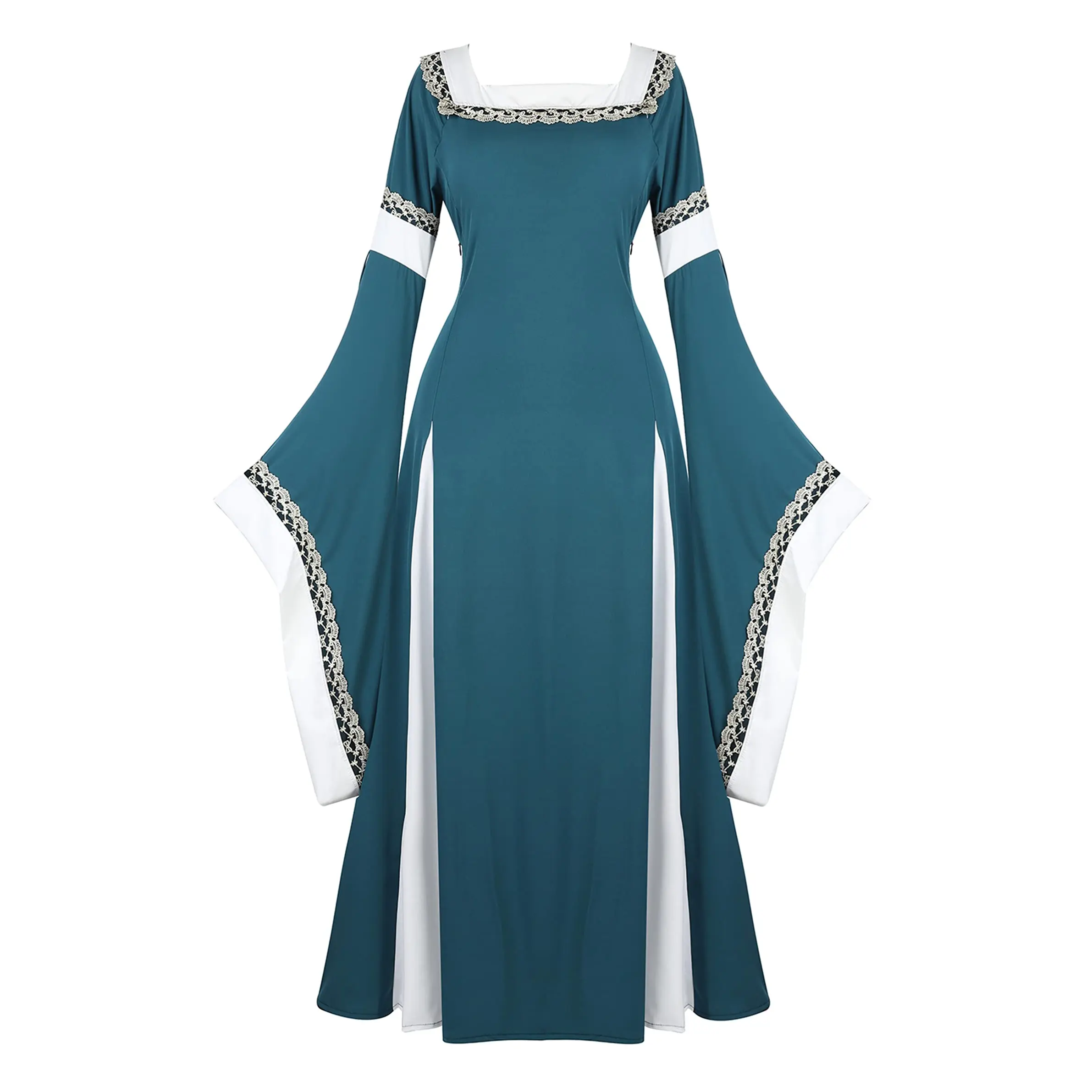 Vintessa Renaissance Dresses for Women Costume Fairy Renaissance Dress Ball  Gown Medieval Irish Peasant Dress 6508-Z1 - TikTok Shop