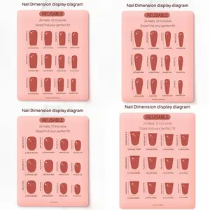 5 pairs of nail art set |   Includes rhinestones, hearts, and patterns in nude, pink, and mixed colors |   Suitable for any occasion, reusable, easy to apply and long-lasting |   Includes jelly glue and nail files, perfect choice for Valentine's Day part