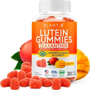 Lutein and Zeaxanthin Gummies 20mg Delicious Vegan Eye Health Vitamins Vision Clarity Dry Eye Relief Blue Light Support Daily Antioxidant Wellness Formula for Men and Women Non-GMO Gluten Free Vitality and Eye Protection