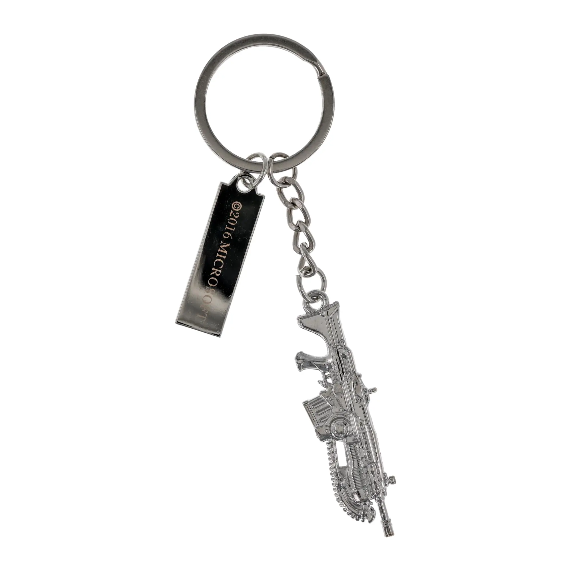 Gears of War 4 Lancer Pewter 3D Relief Key Ring, Collector's Edition, Edc Gear, Video Game