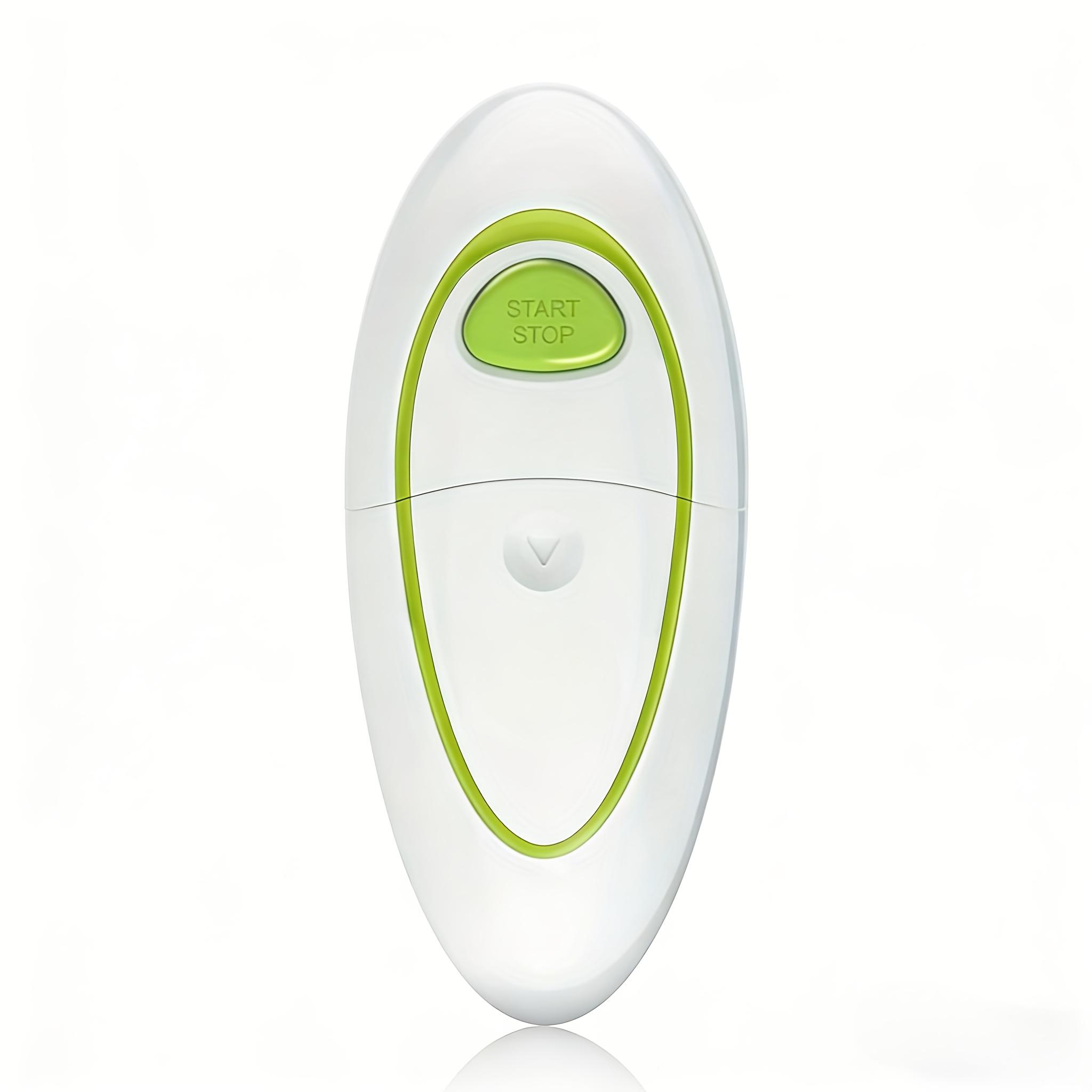 Electric Can Opener with One-Touch Function by Hattyroom – Portable Design for Kitchen and Outdoor, Smooth Edge for Safe Use, Great for Seniors and Arthritis Sufferers, Essential Senior Product for Independent Living