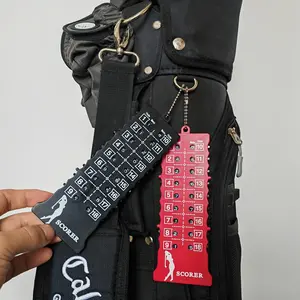 18-hole Golf Score Counter with Keychain, Portable Golf Scorekeeper, Durable Golf Accessories for Men & Women, Golf Gift