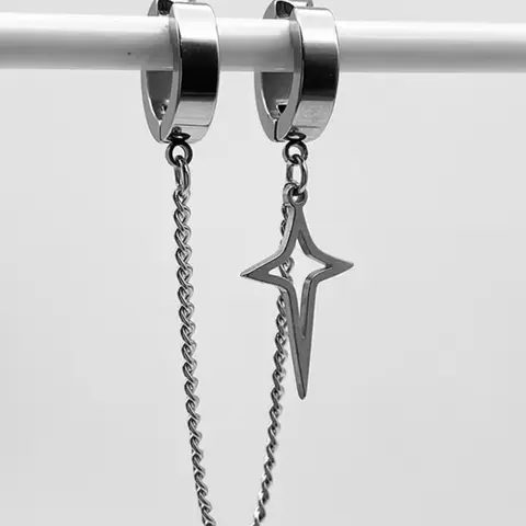 Unisex Punk Style Ear Cuff Clip, No Piercing Needed, Design, Fashion Accessory for Men & Women, Unique Party Jewelry Gift, Earring, Punk Style Earrings, Non Piercing Jewelry, Non Pierced Jewelry