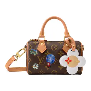 Louis Vuitton Nano Speedy Handbag for Women – Coated Canvas, Brown
