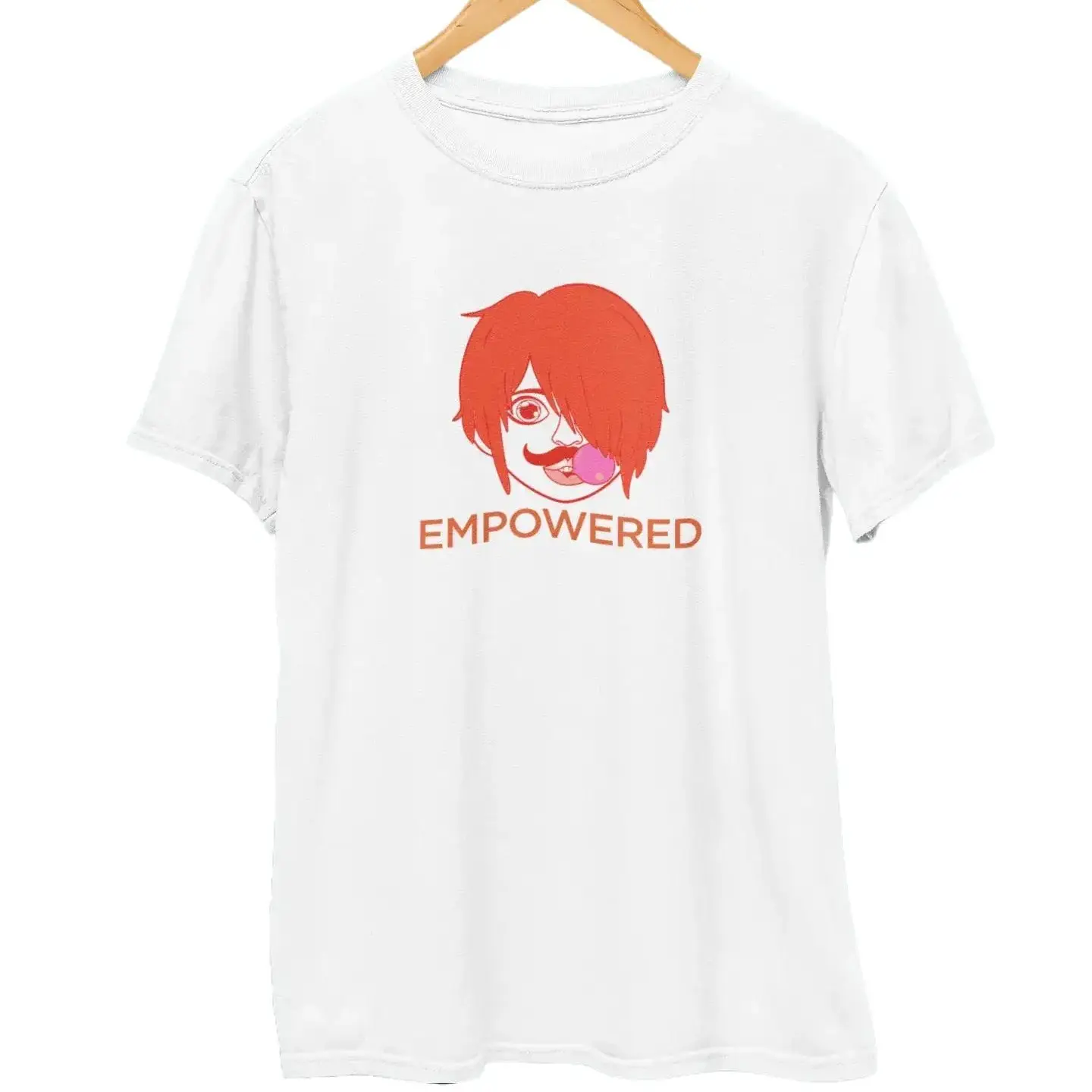 EMPOWERED ORANGE LOGO TSHIRT Comfort Cotton