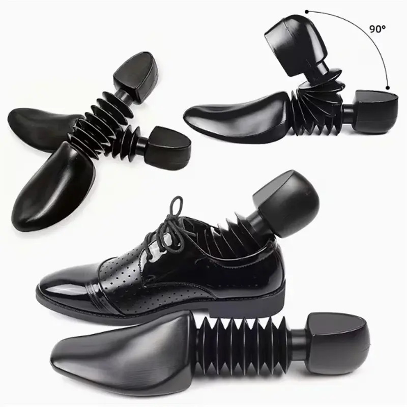 2pcs Expandable Shoe Stretcher, Anti-Wrinkle Adjustable Footwear Support, Universal Fit for Leather & Sports Shoes, Men Women, Shoe Crease Protectors