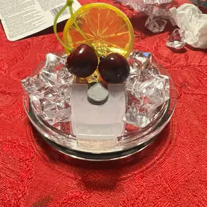 Fruit and Ice Tumbler Topper Drinkware lid