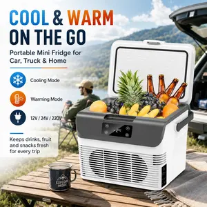 Portable Car Mini Fridge, Large Truck Dedicated Refrigerator, Semiconductor Cooling/warming Box, Compact Efficient Cooling Solution