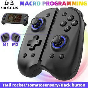Switch Joy Controller For NS Switch/Lite/Oled Joypad L/R 2 Gamepads Custom Design Joystick with Vibration/6Axis Gyro/M1M2