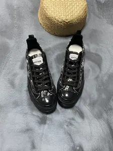 Men's Casual Canvas Shoes, Low-Top Sneakers, Trainer, Summer Thick Sole Height Increase, Breathable Anti-Slip Wear-Resistant