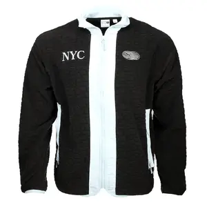 PUMA Mens Nyc Long Run Polar Fleece Jacket Athletic Outerwear Casual - Black