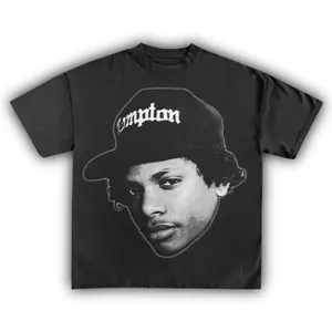 EAZY-E VINTAGE TEE, RAP TEE, MUSIC T-shirt, ARTIST TEE, ALL-SEASON GIFT FOR MUSIC ENTHUSIAST Menswear Top