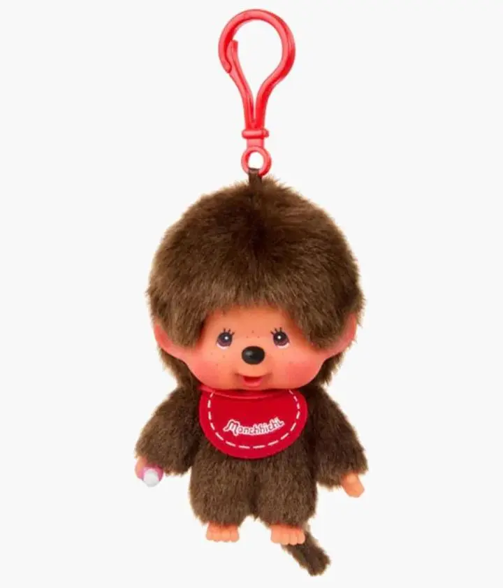 Monchhichi Classic Big Head Boy Keychain