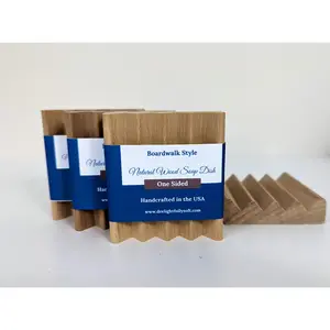 Handcrafted Wood Soap Dish - Medium