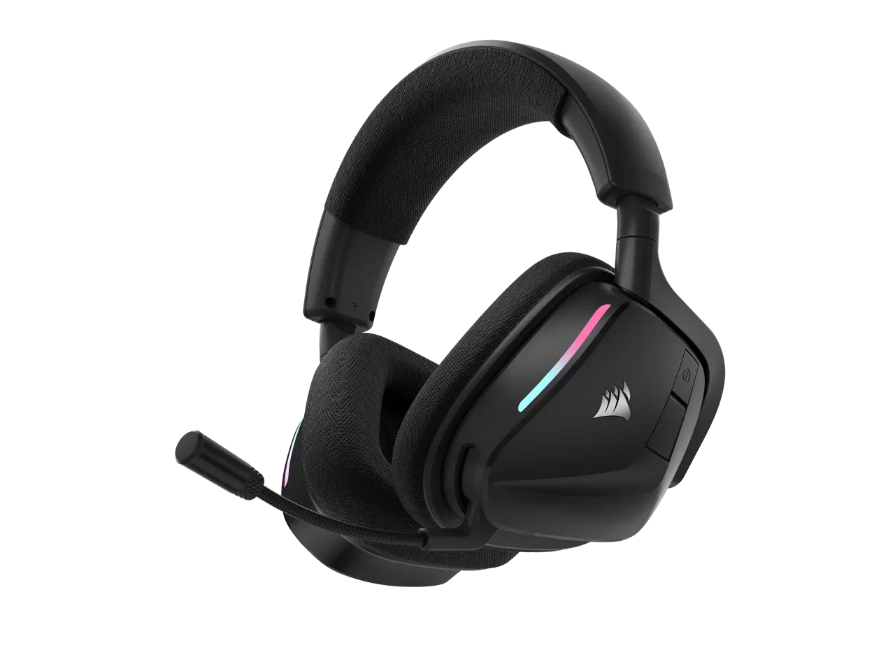 Corsair Void V2 Wireless Gaming Headset w/ Bluetooth for PC, PS5, PS4, Switch, Mobile – Dolby Atmos, 70hr Battery, Dual Wireless, Lightweight, Fast Charging – Carbon