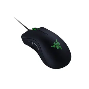 Razer DeathAdder Elite Gaming Mouse 16,000 DPI Optical Sensor Matte Fast Black with 7 Programmable Buttons & Customizable Chroma RGB Lighting