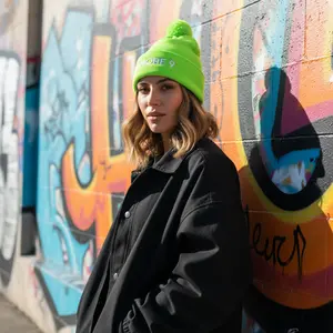 Amore Pom-Pom Beanie