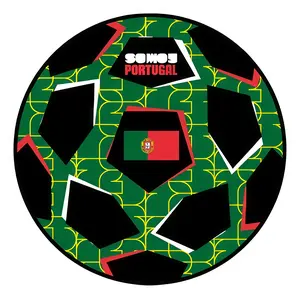 FIFA World Cup 2026 Official Puzzles - Portugal Soccer Ball Wooden Puzzles for Adults, 200 Pieces Unique Shaped Football Puzzles, Sports Gift for Fans, Football Cups Memorabilia, 5MM Thick,11.8 X 11.8